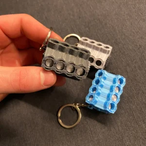 V8 Fidget engine keychain