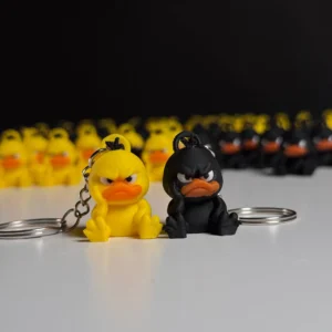Angry duck
